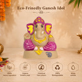 Ganapati Idol - Violet