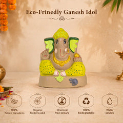 Ganapati Idol - Bamboo