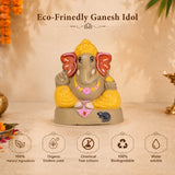 Ganapati Idol - Ochre