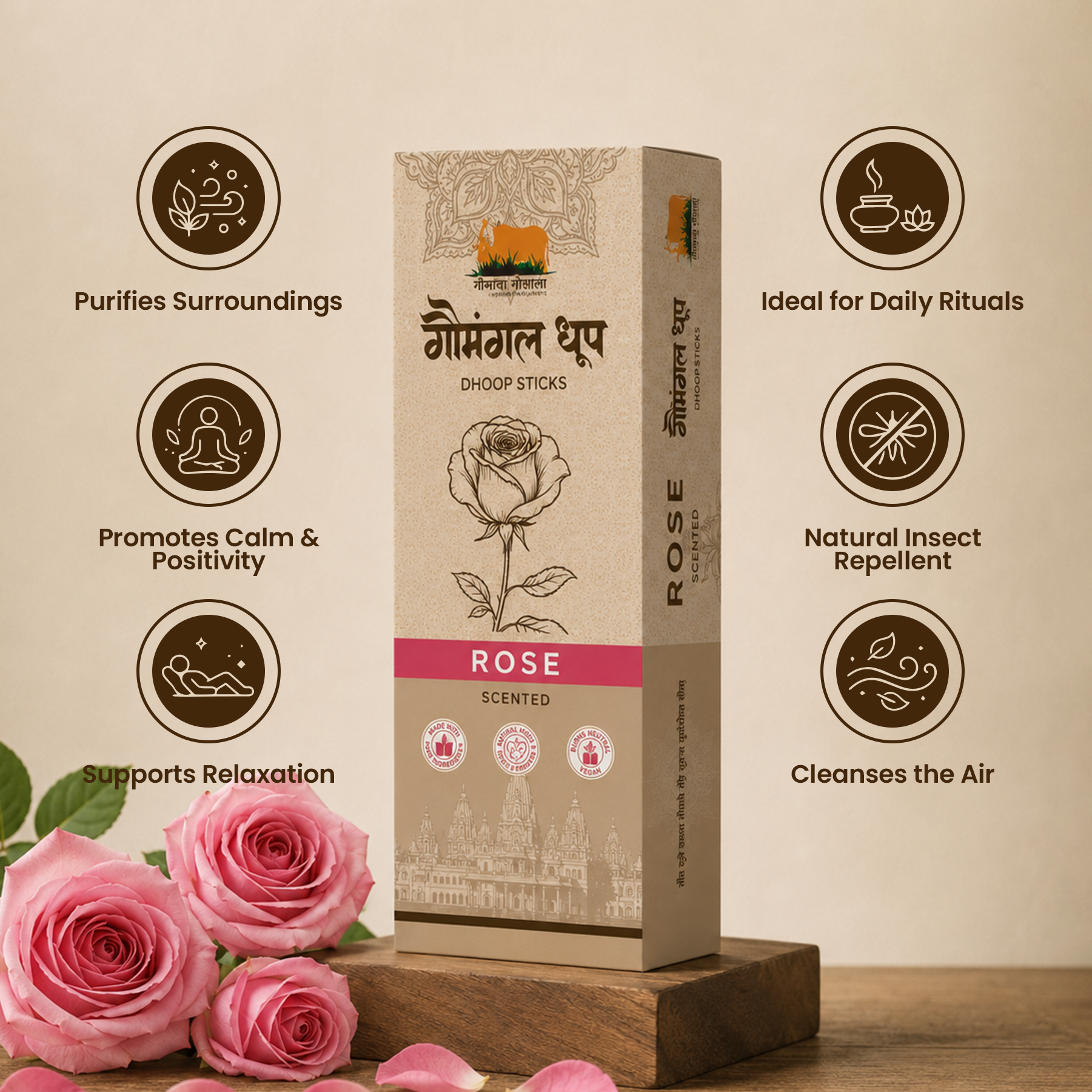 Dhoop Stick - Rose