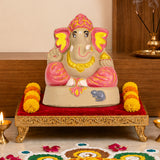 Ganapati Idol - Red