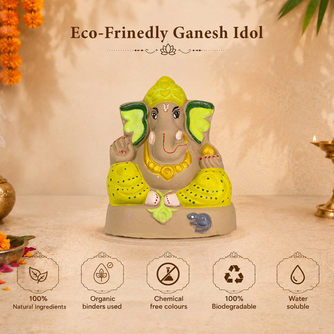 Ganapati Idol - Bamboo