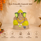 Ganapati Idol - Bamboo