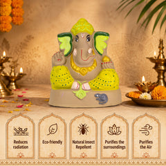 Ganapati Idol - Bamboo