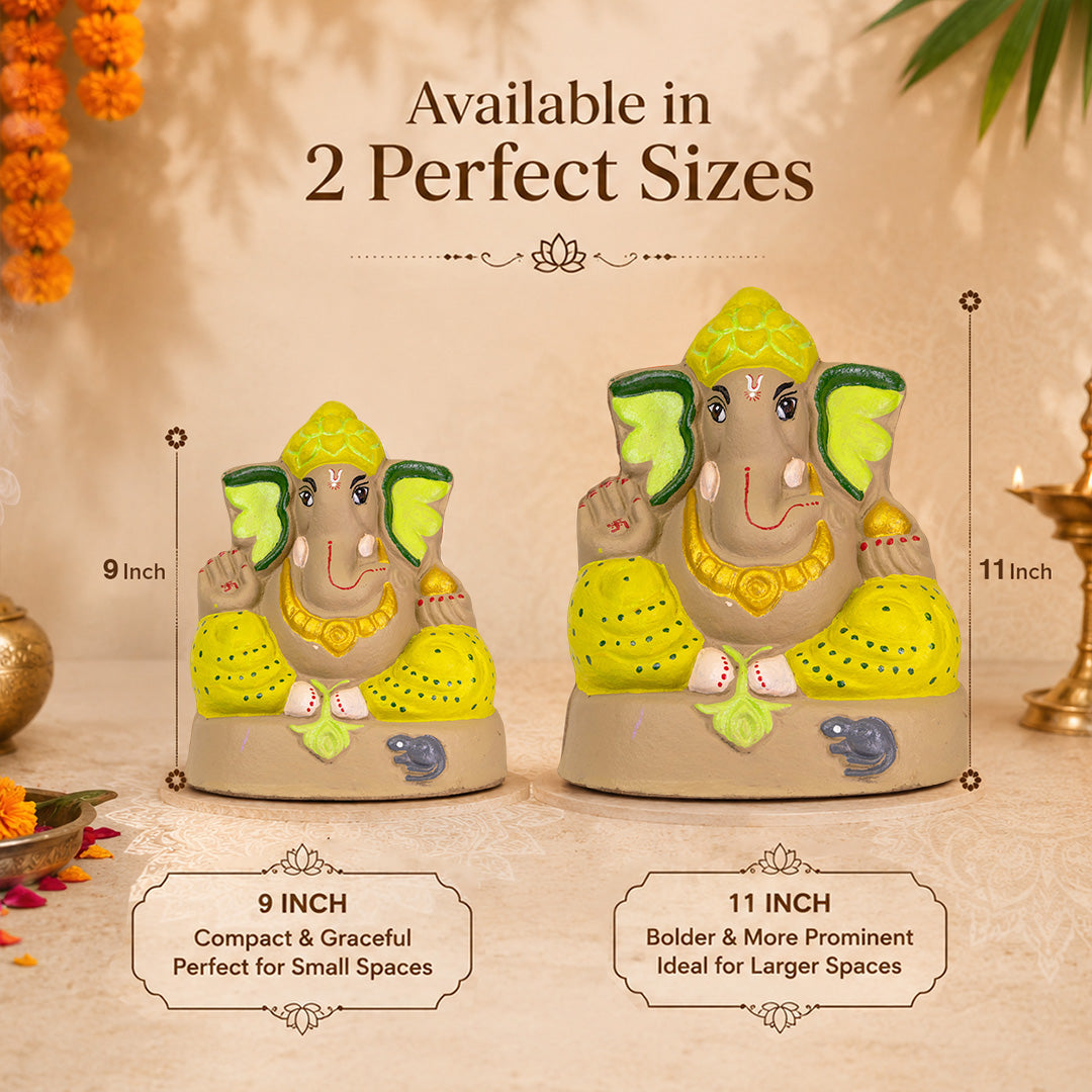 Ganapati Idol - Bamboo
