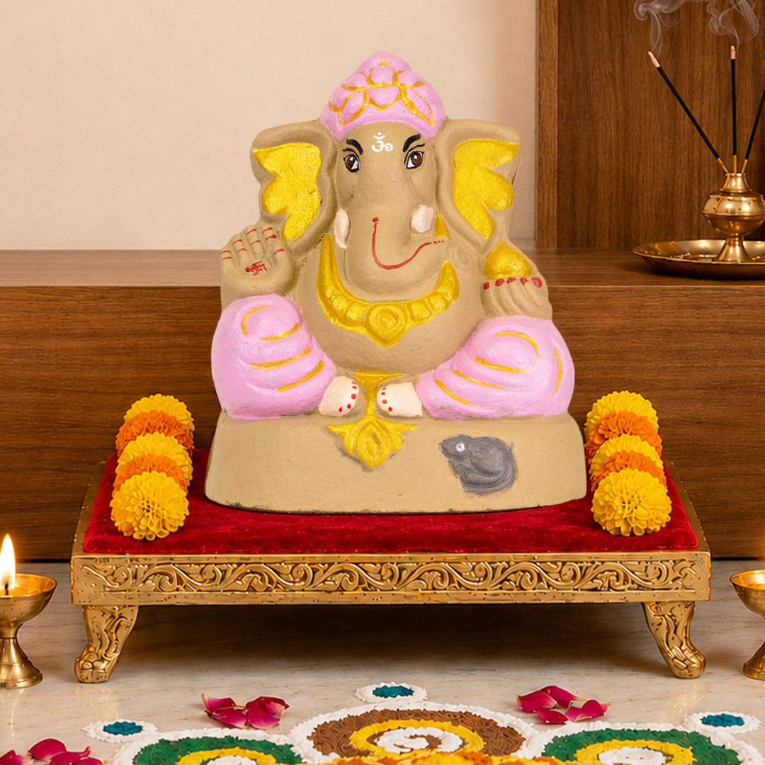 Ganapati Idol - Lavender