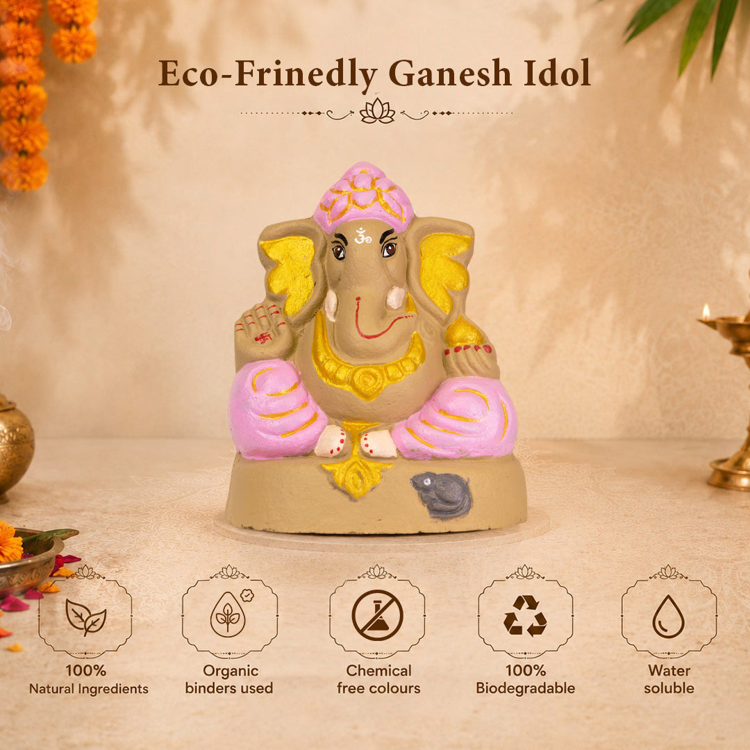 Ganapati Idol - Lavender