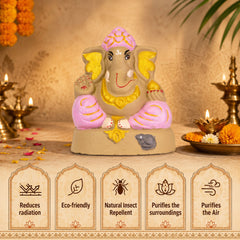 Ganapati Idol - Lavender