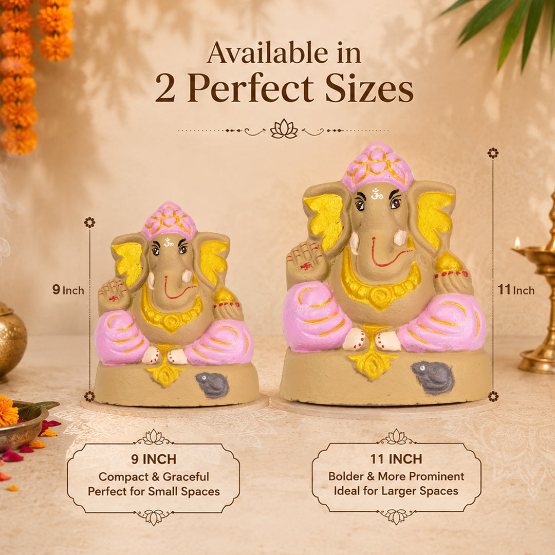 Ganapati Idol - Lavender