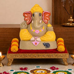 Ganapati Idol - Ochre